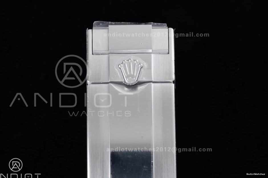 Best 813 Oysterflex V2 Stick 1:1 Daytona Strap Edition 126519 Dial on (Weighted) VSF Silver VS4131 Black Stretchable 0227